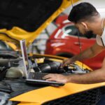 Vehicle Inspection Checklist With Auto Repair Computer Software